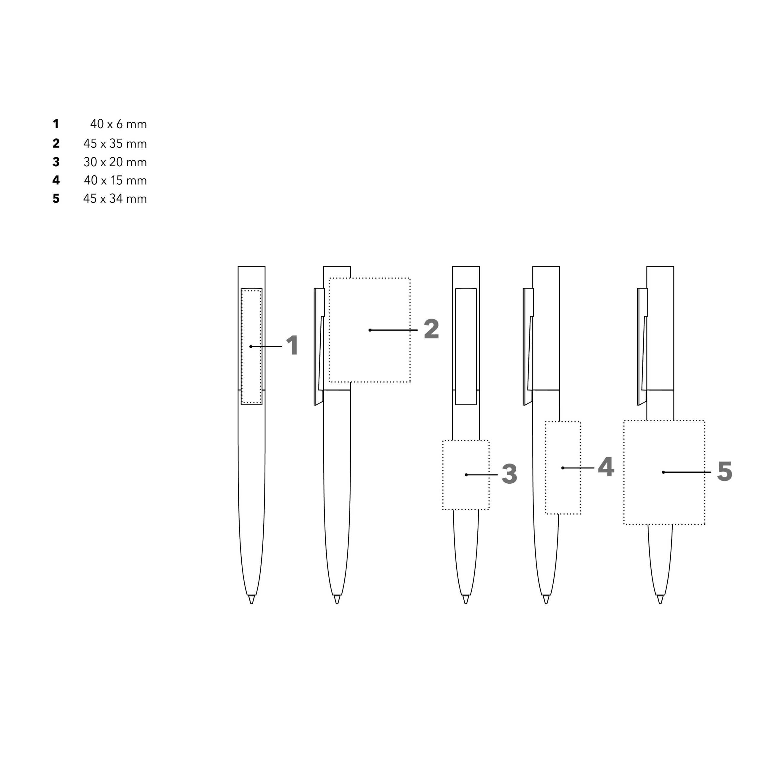 senator - Headliner Clear Basic Drehkugelschreiber – Bild 2