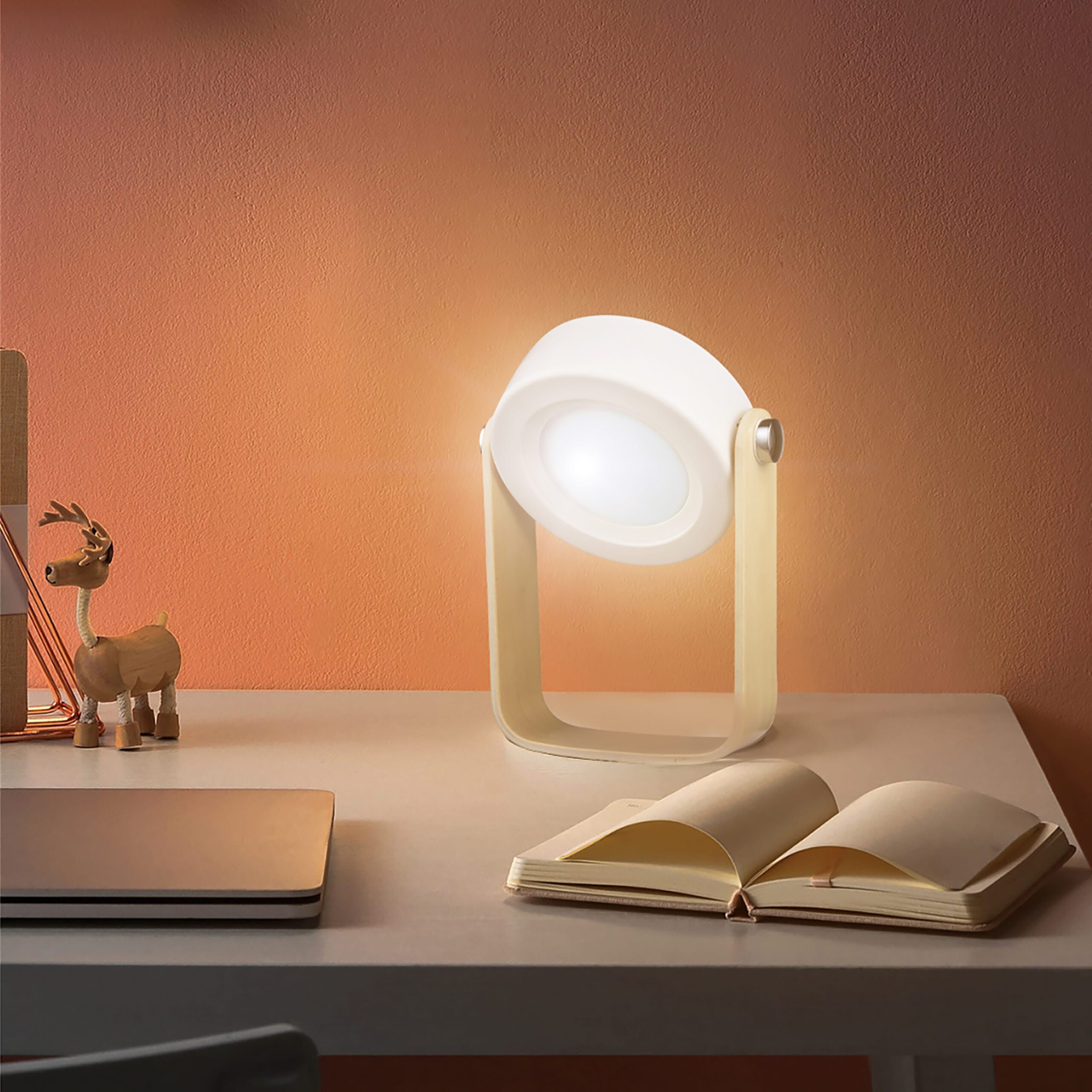 Coollux Multifunktions-LED-Lampe mit Bambusgriff – Bild 6