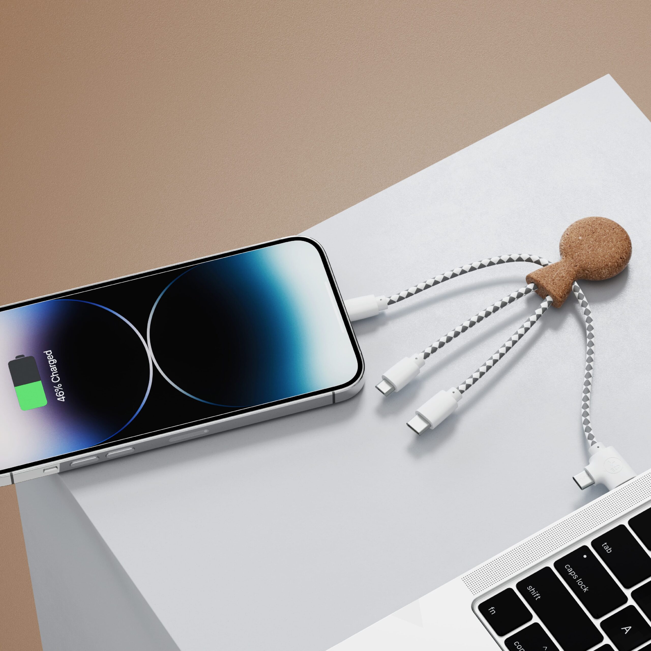 Xoopar Mr. Bio Cork Charging Cable – Bild 6