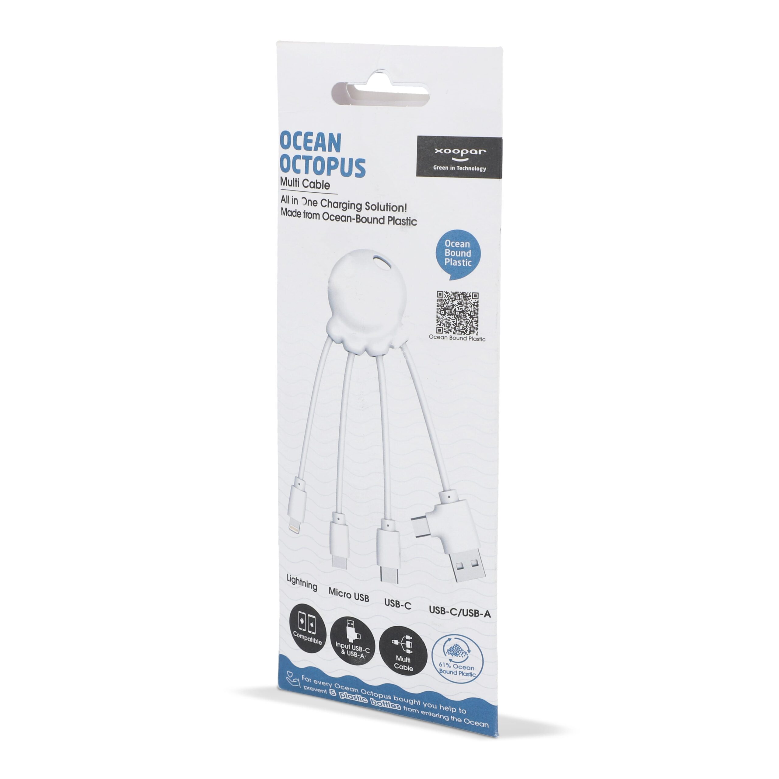 4009| Xoopar Eco Octopus Ladekabel Ocean Bound Plastic – Bild 4