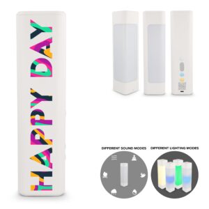 Xoopar Aura White Noise Lautsprecher aus recyceltem Kunststoff