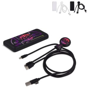 3199 | Xoopar Mr. Bio Powerbank and Cable pack 7000mAh