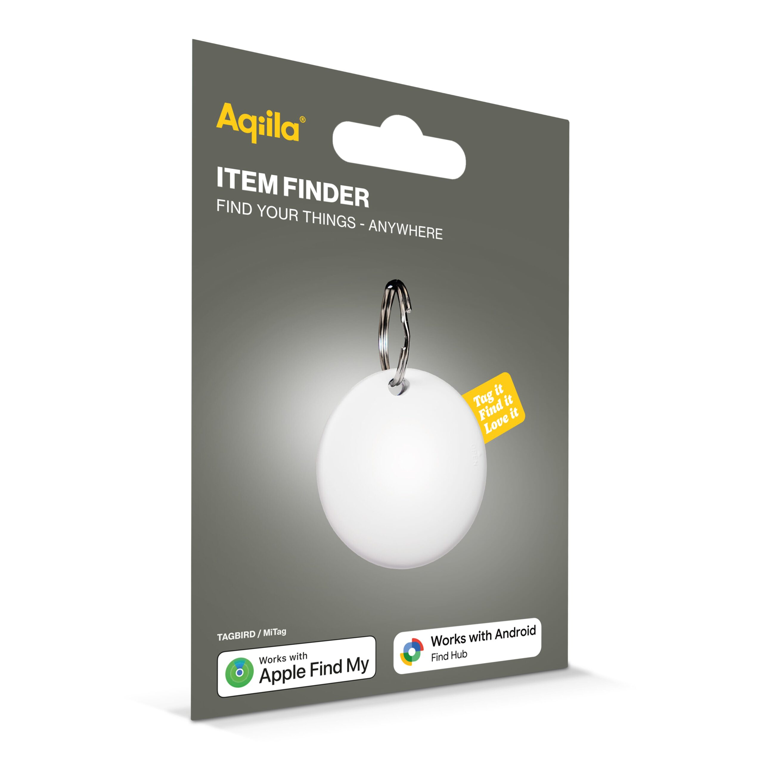 Aqiila Tagbird wasserdichter Tracker mit Schlüsselring – Bild 3
