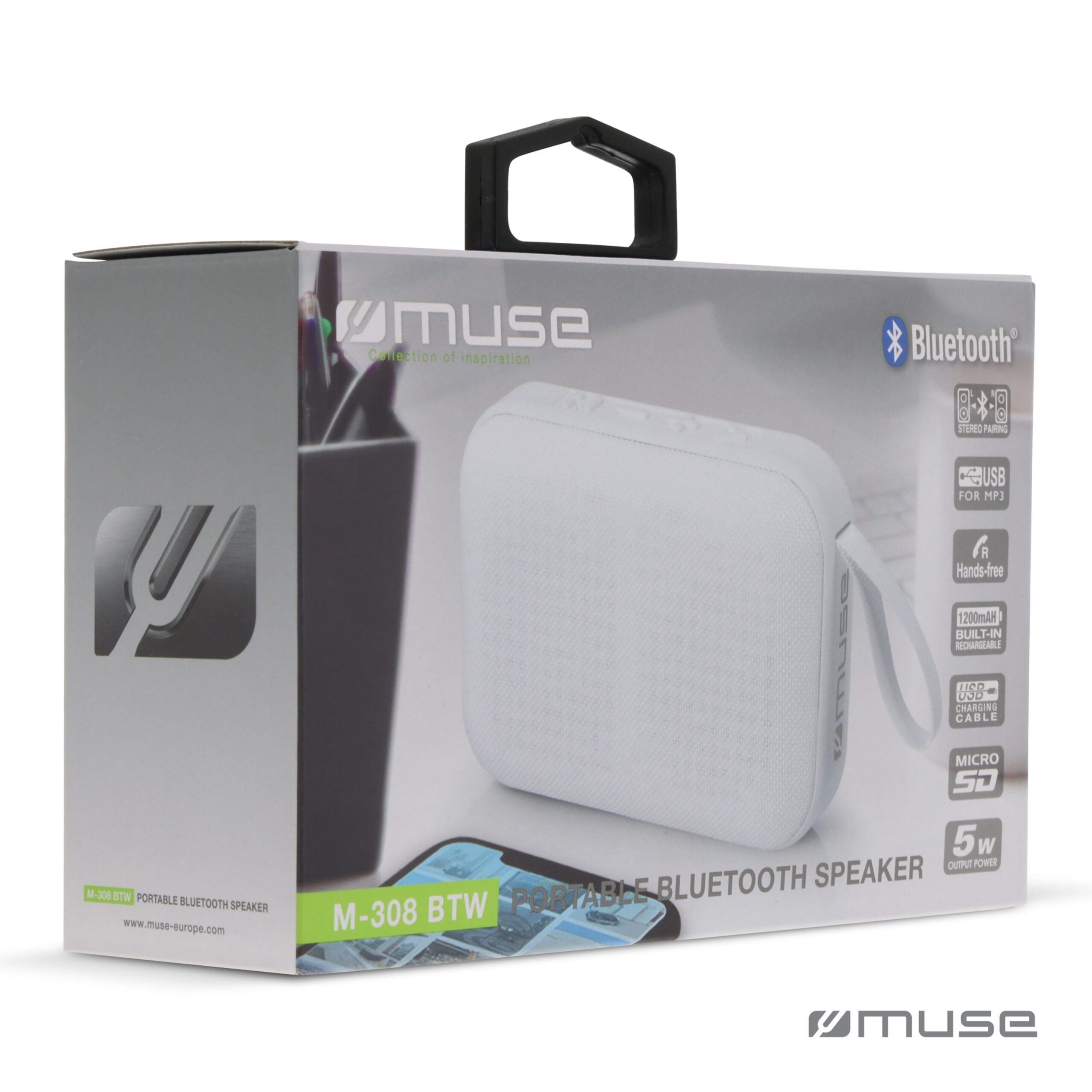 M-307 | Muse 5W Bluetooth Speaker – Bild 6