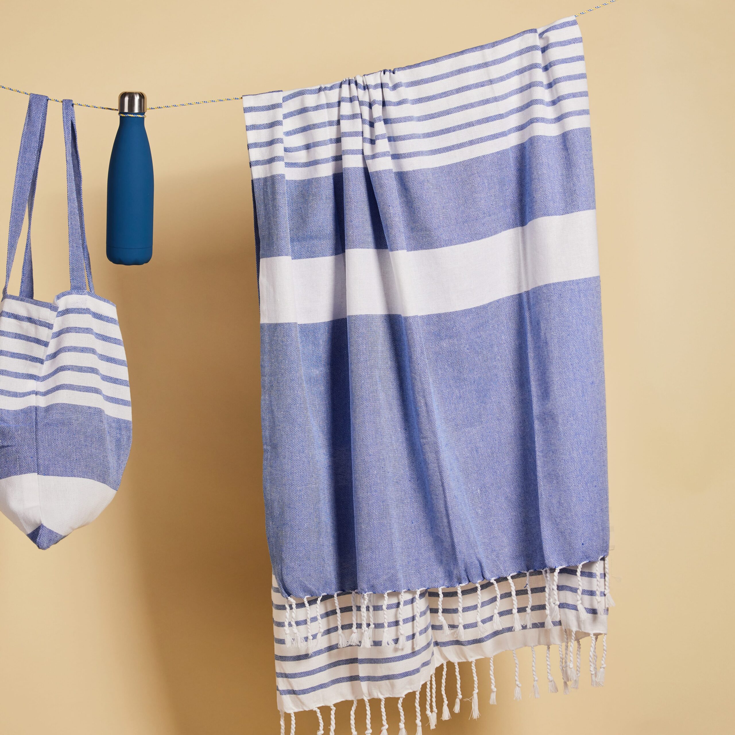 Sagaform Ella Großes Hamam-Handtuch 145x250cm – Bild 3