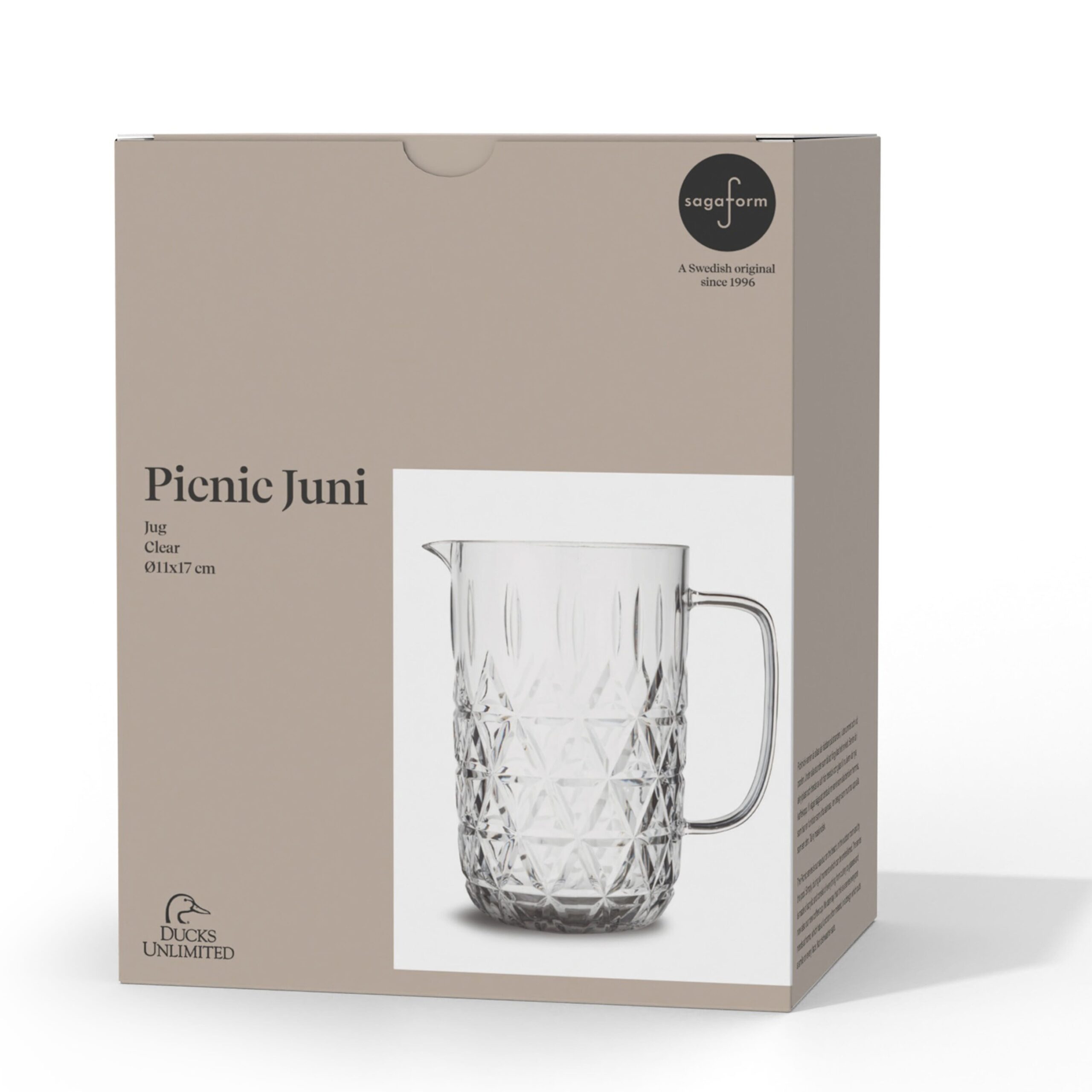 Sagaform Acryl Picknickkanne 1,2 Liter – Bild 4