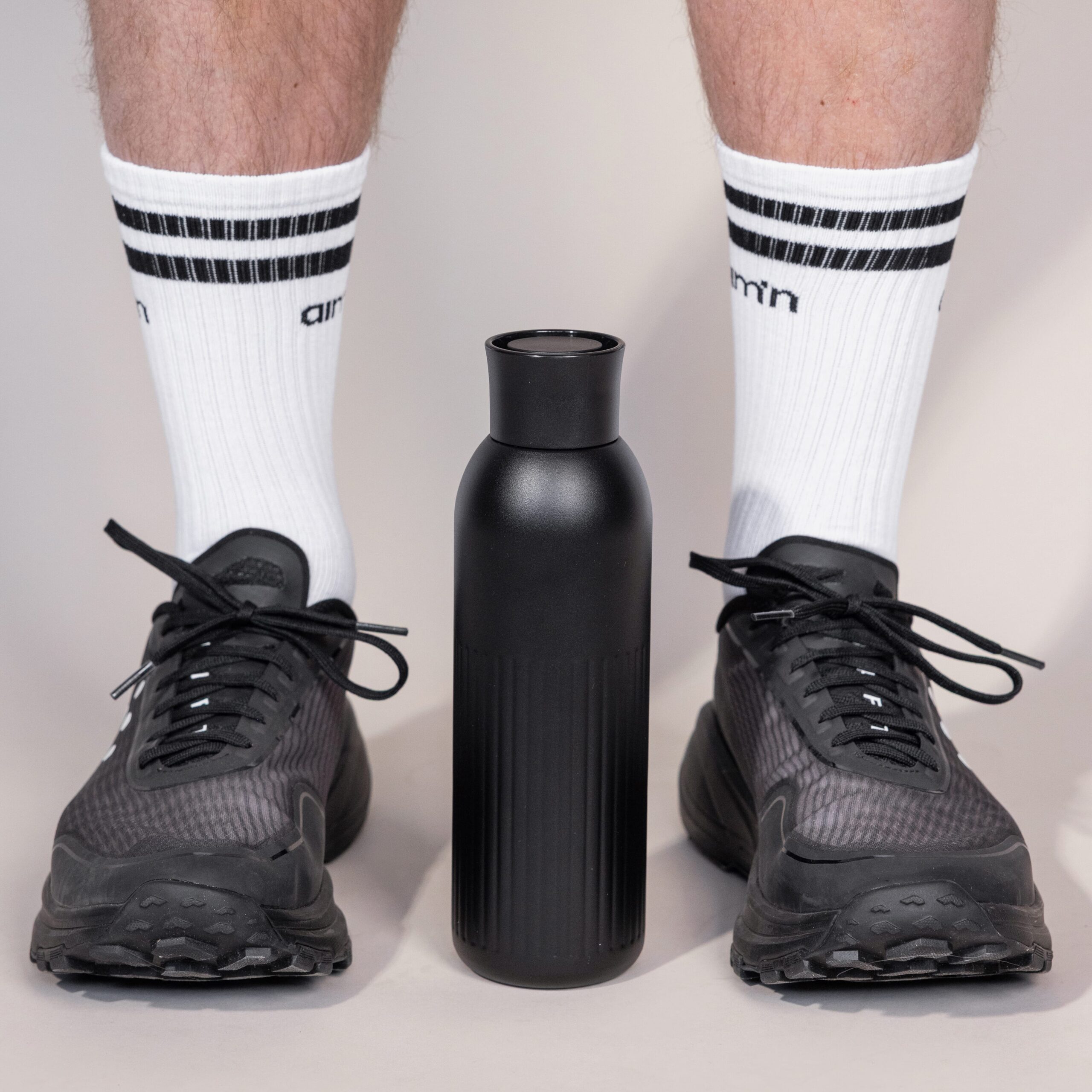 Sagaform Tekla Push Stahlisolierflasche mit Druckverschluss (recycelt) 500 ml – Bild 3