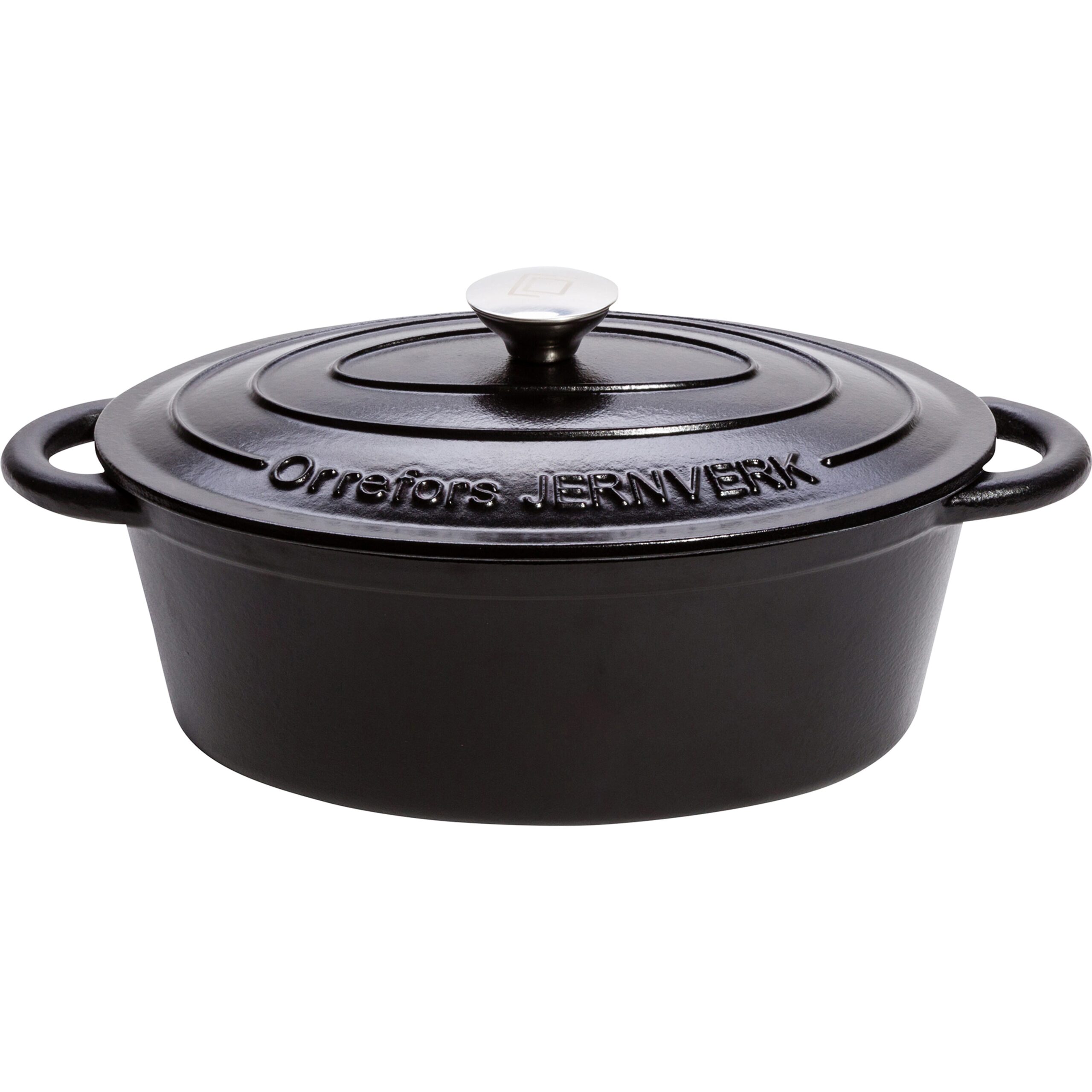 Orrefors Jernverk Emaillierte Ovale Eisenpfanne 3.5L – Bild 2
