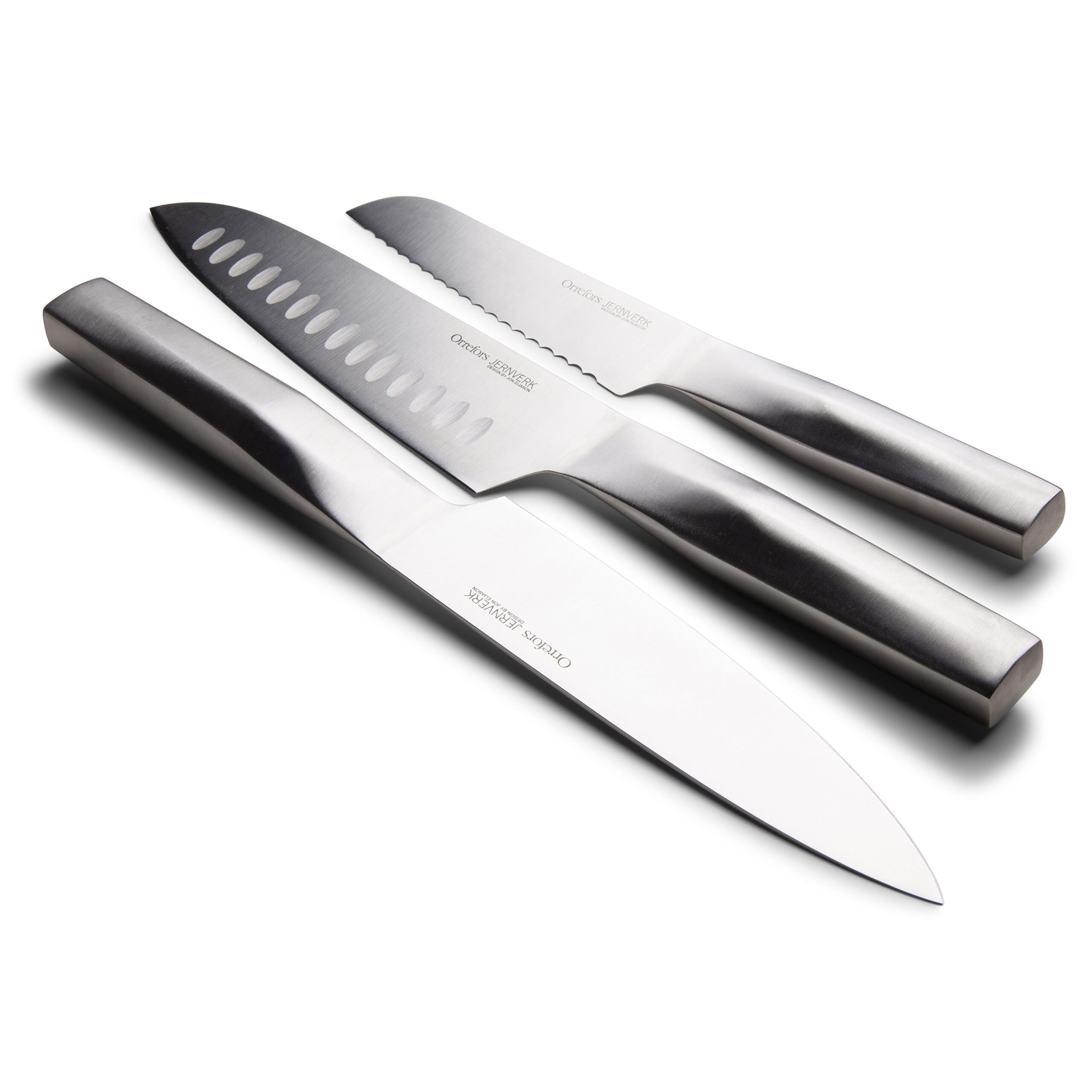 Orrefors Jernverk Knife Set Steel 3pack – Bild 2