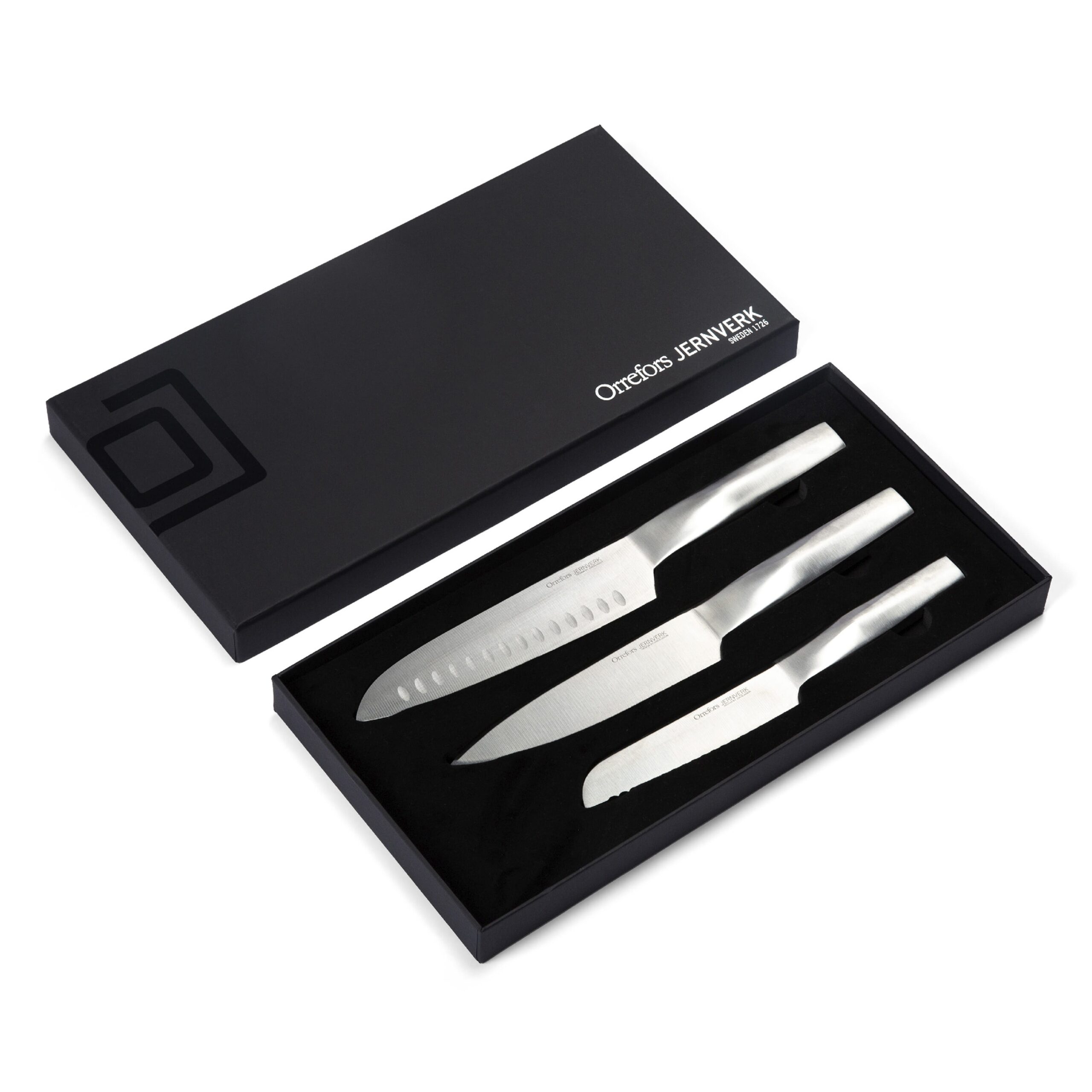 Orrefors Jernverk Knife Set Steel 3pack – Bild 3
