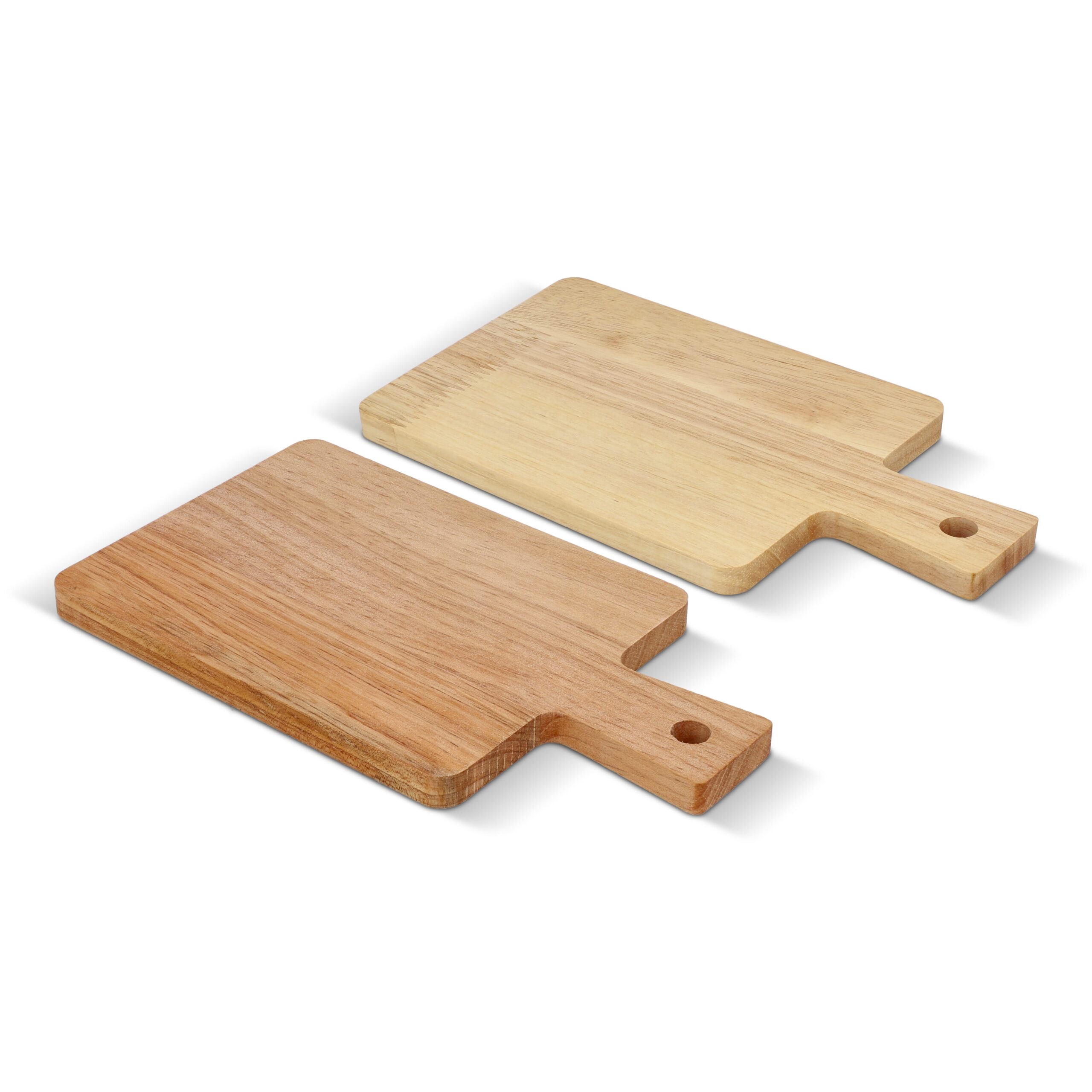 InSideOut 2er-Pack kleine Tapas-Tabletts aus Holz – Bild 5