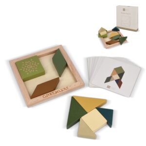 InSideOut Holz-Tangram think IQ puzzle