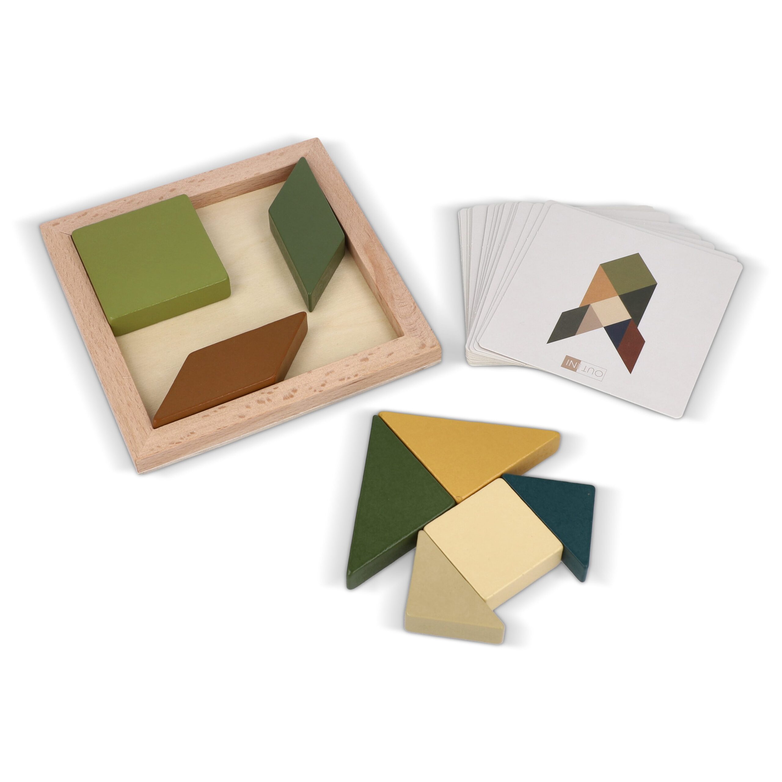 InSideOut Holz-Tangram think IQ puzzle – Bild 5