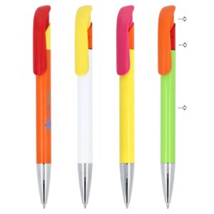 Kugelschreiber Atlas mit Metallspitze combi