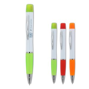 Kugelschreiber Hawaii mit dreifarbigem Textmarker