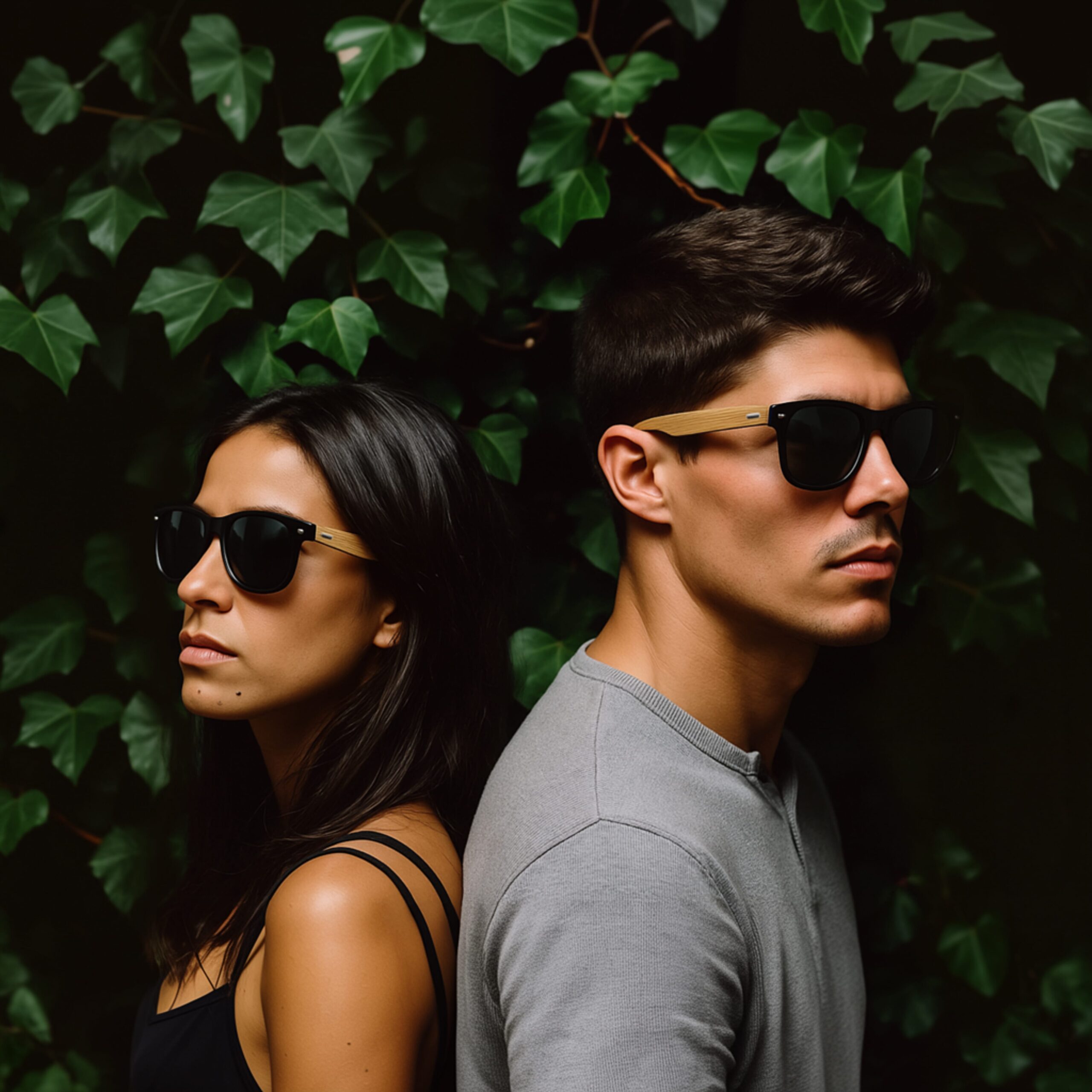 Justin RPC-Sonnenbrille mit Bambus UV400 – Bild 3