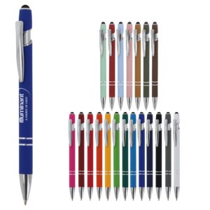 Kugelschreiber Paris Metall Soft Touch