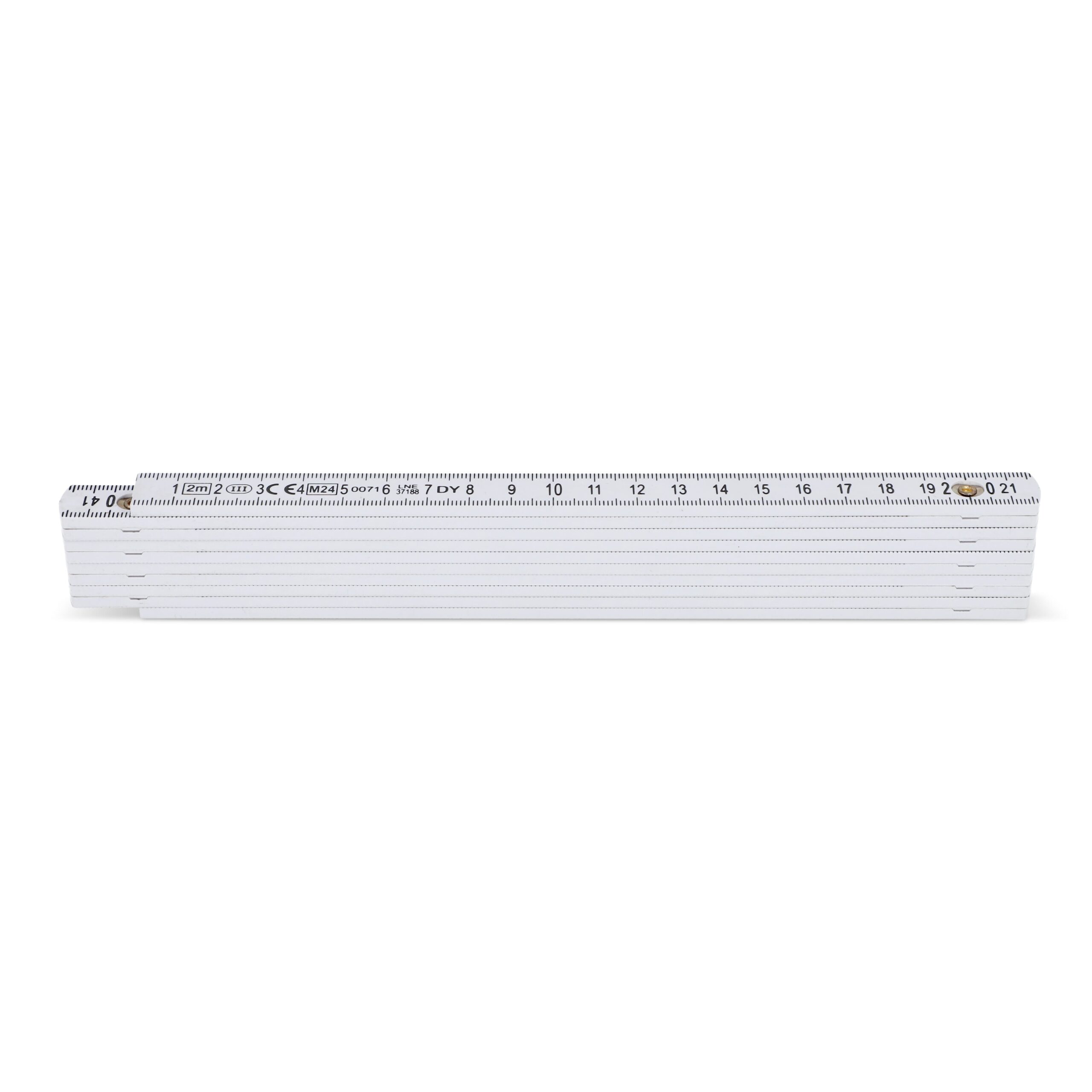 Kalibrierter faltbarer Zollstock 2m – Bild 2