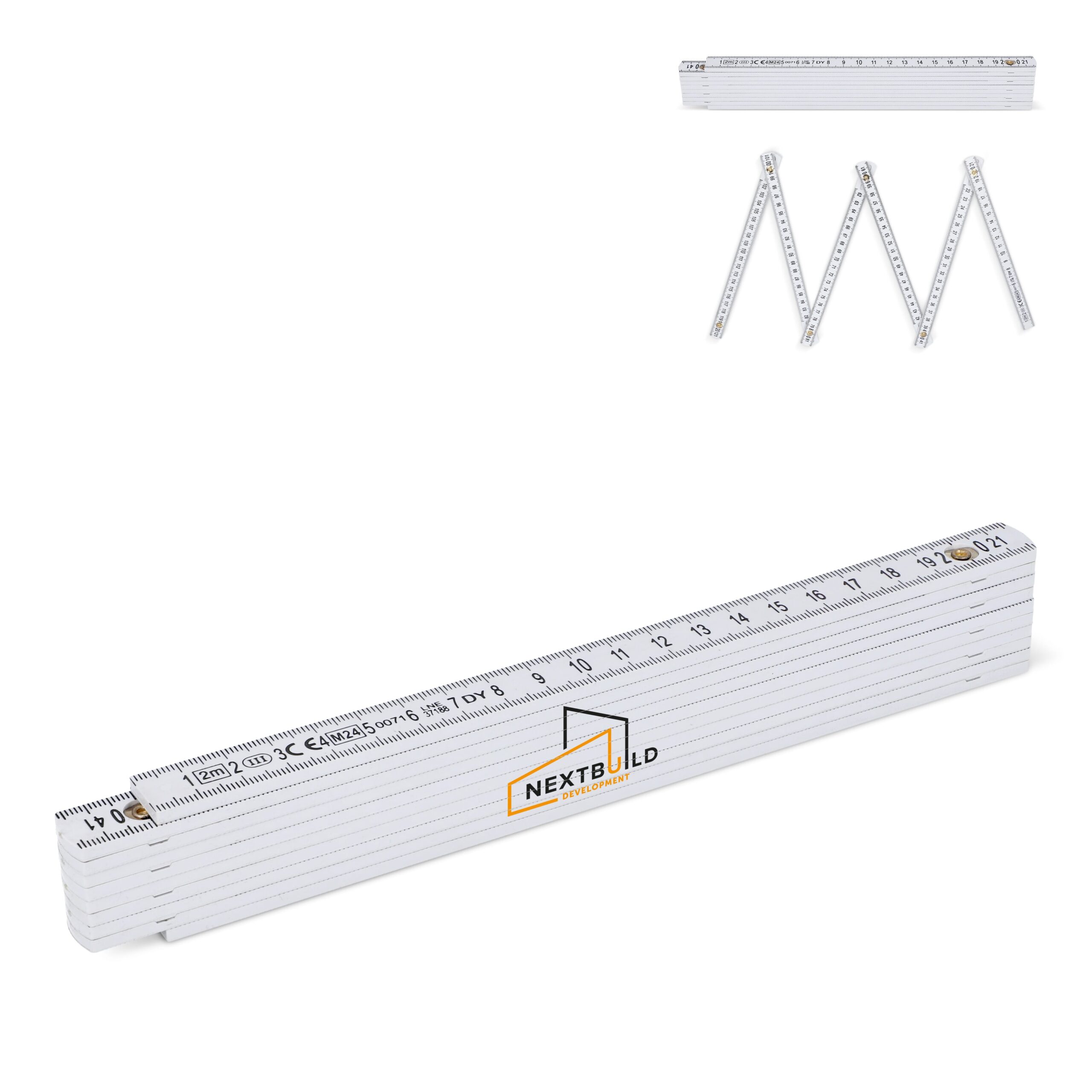 Kalibrierter faltbarer Zollstock 2m