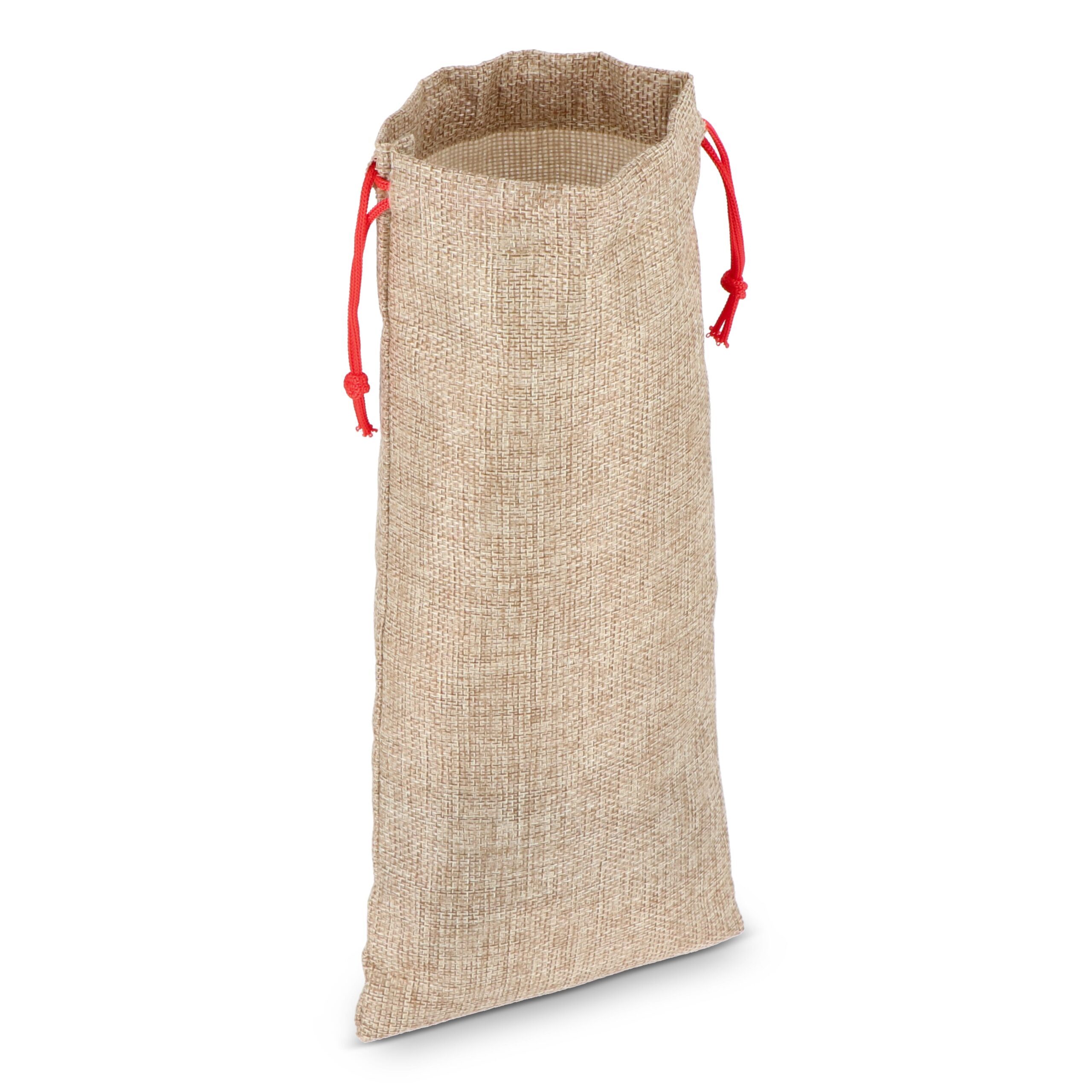 Flaschenetui im Jute-Stil 14 x 34 cm – Bild 3