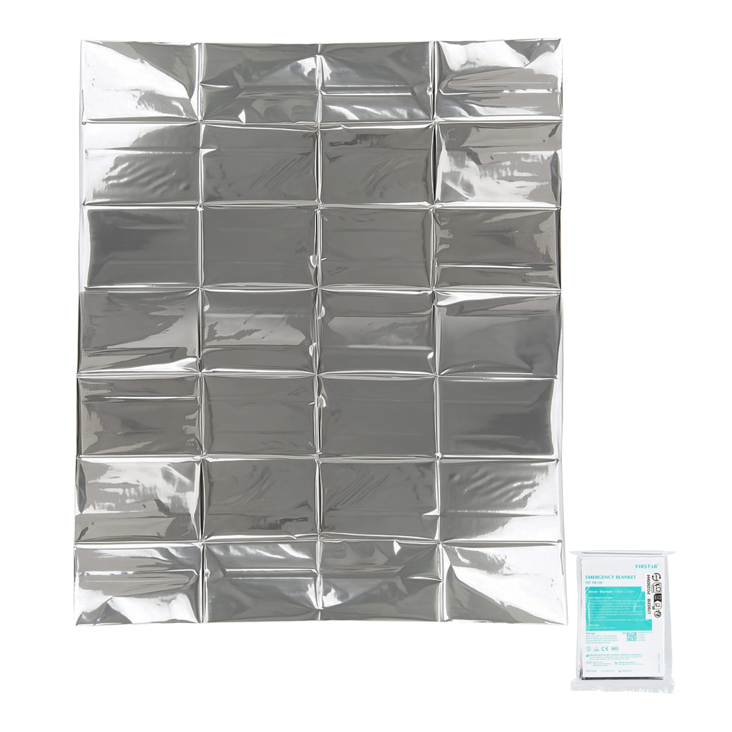 Notfall-Rettungsdecke 130 x 210 cm – Bild 3