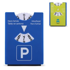 Parkscheibe mit Eiskratzer "Electric"