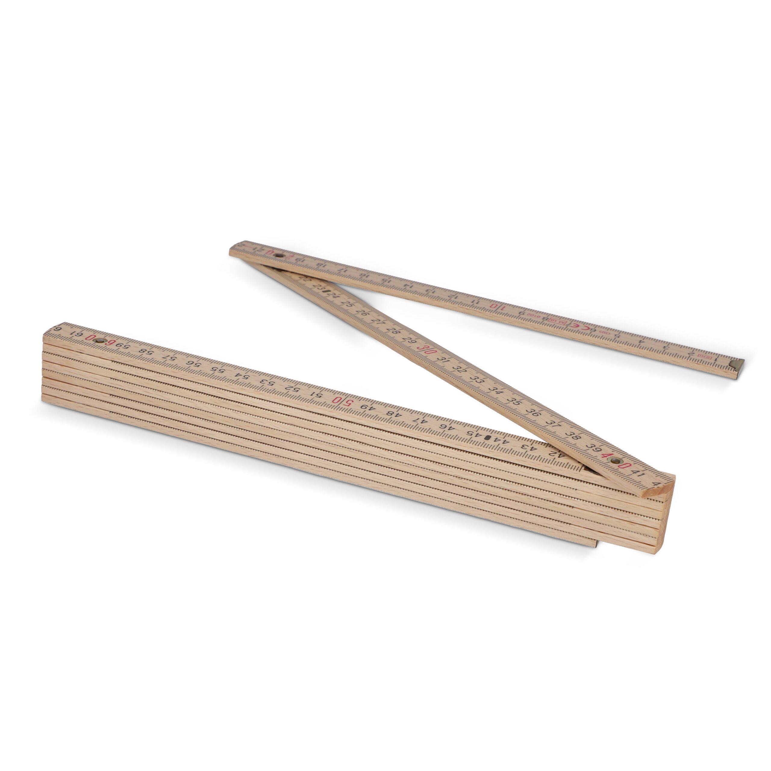 Zollstock 2m Premium natur – Bild 3