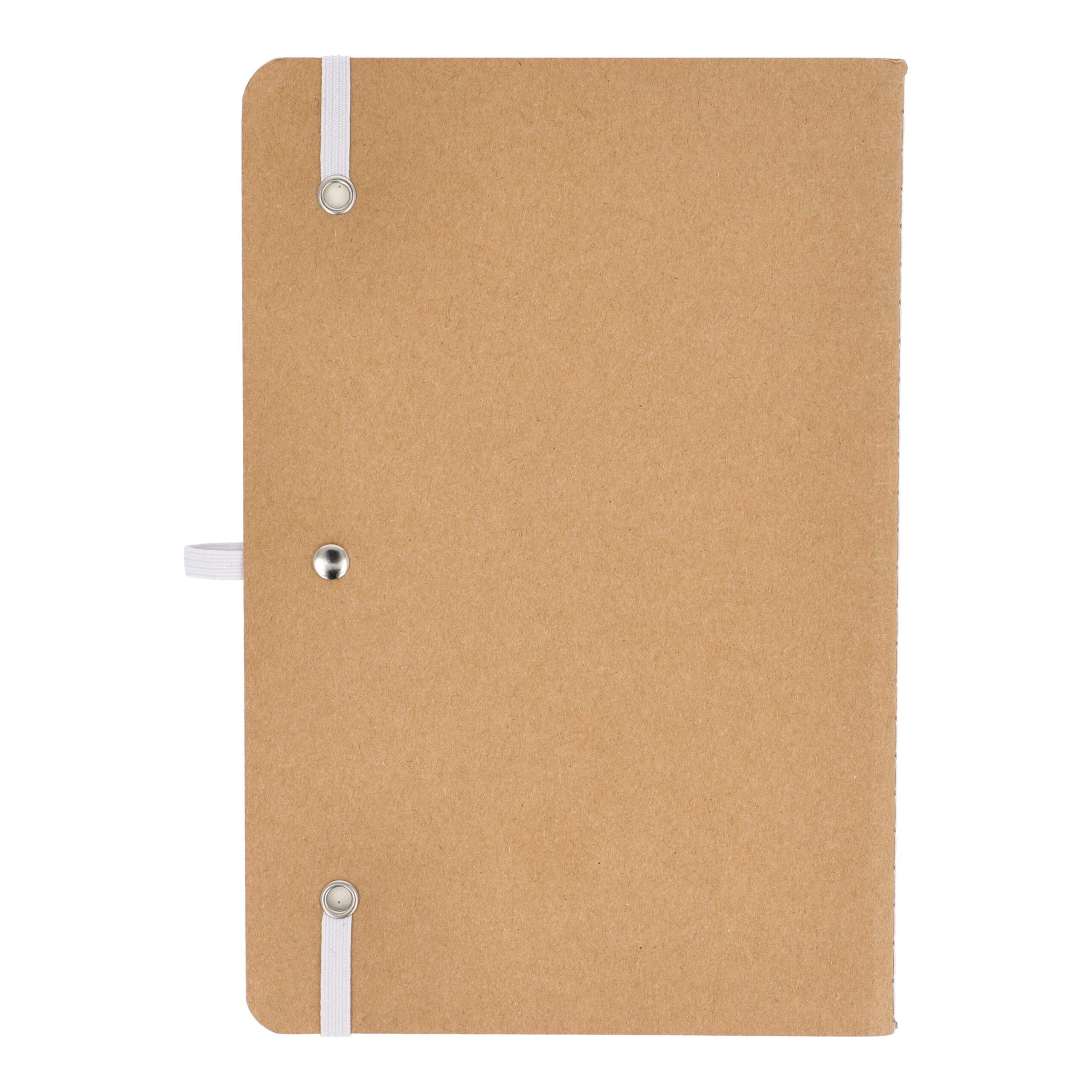 Notizbuch mit flexiblem Einband Kraftpapier A5 – Bild 3