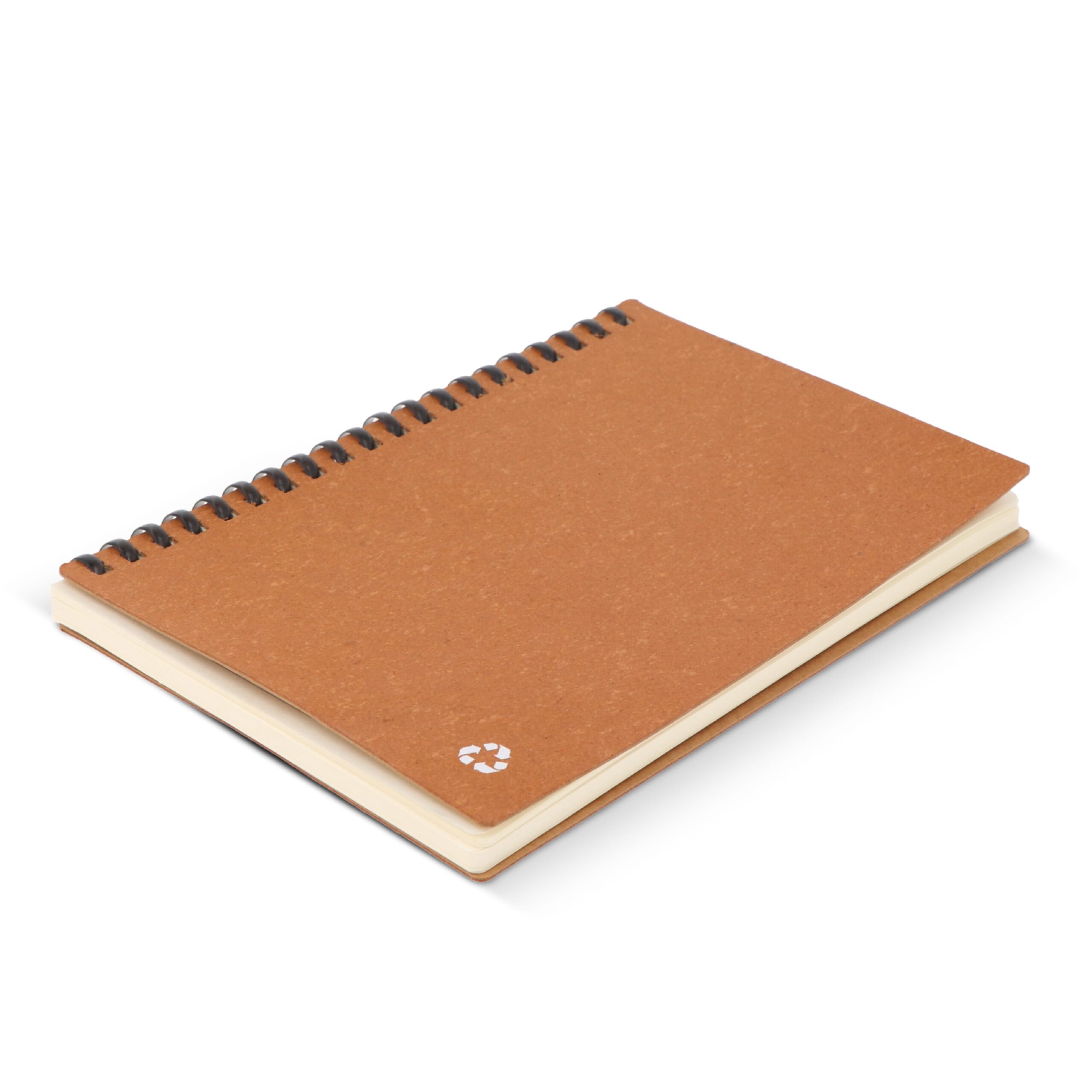 Notizbuch aus recyceltem Leder Midi – Bild 3