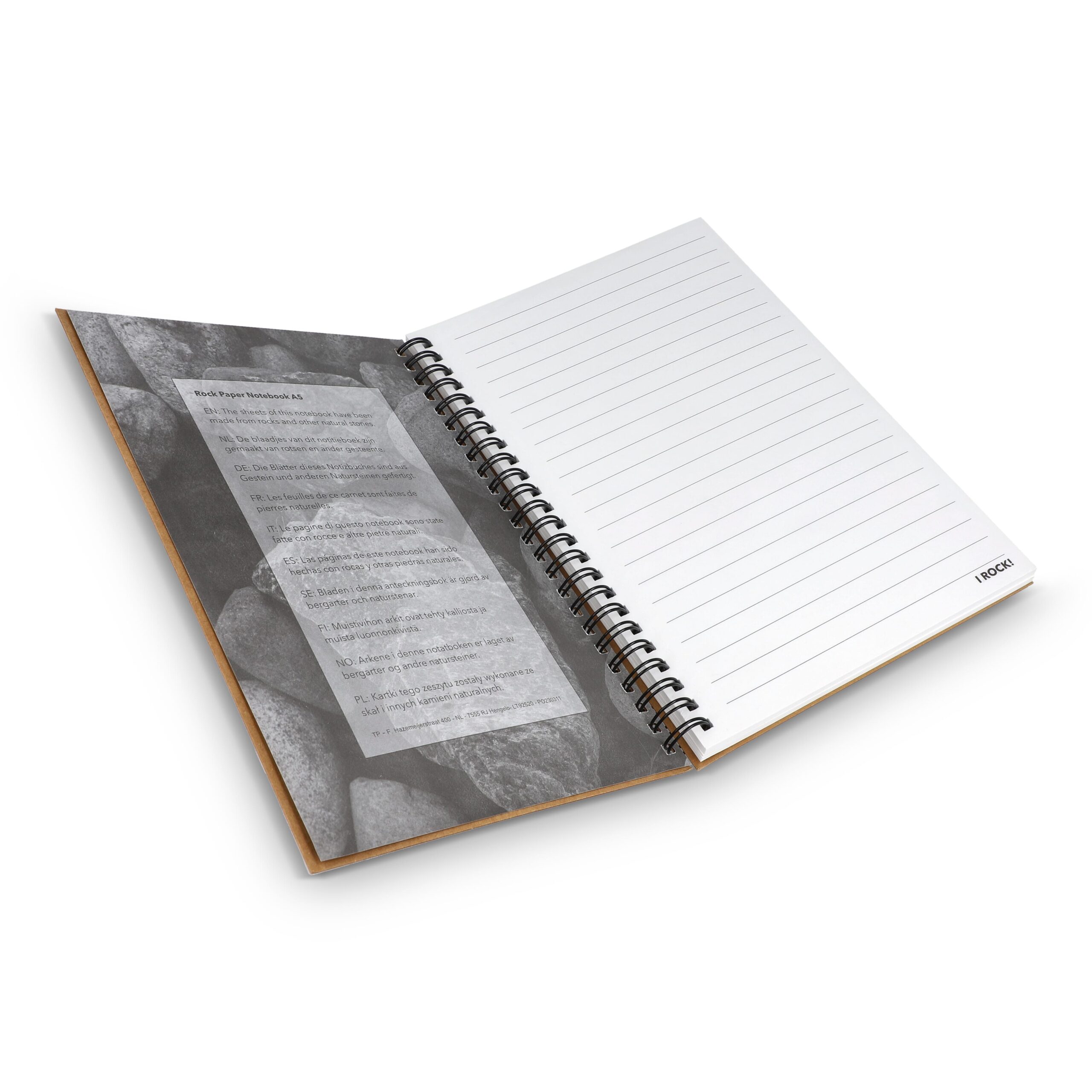 Notizbuch A5 aus Steinpapier – Bild 4