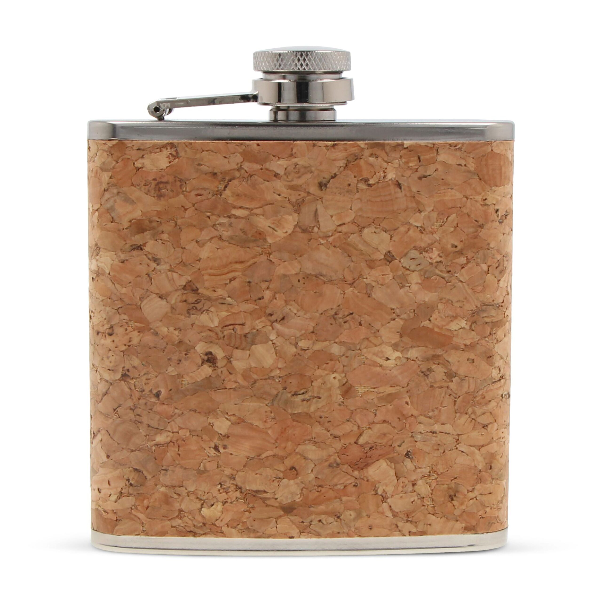 Flachmann mit Korken 170ml – Bild 3