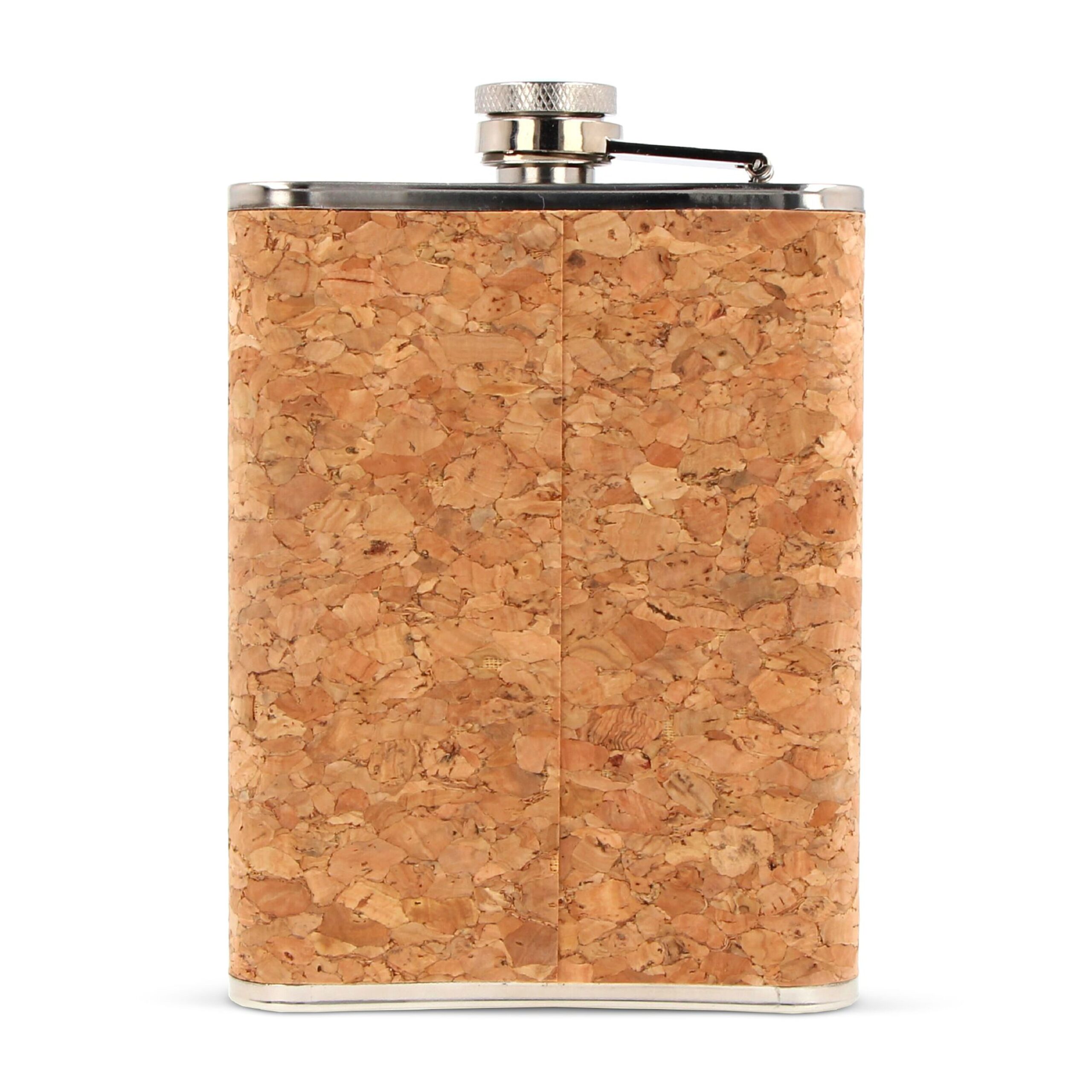 Flachmann mit Korken 220ml – Bild 3