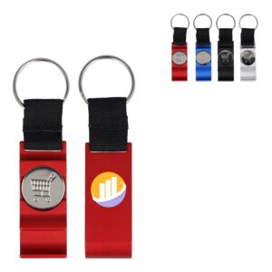 3-in-1-Flaschenöffner-Schlüsselanhänger-Einkaufswagenchip