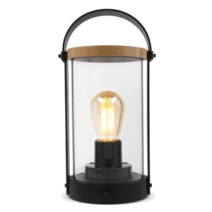 Edison-Bambuslampe