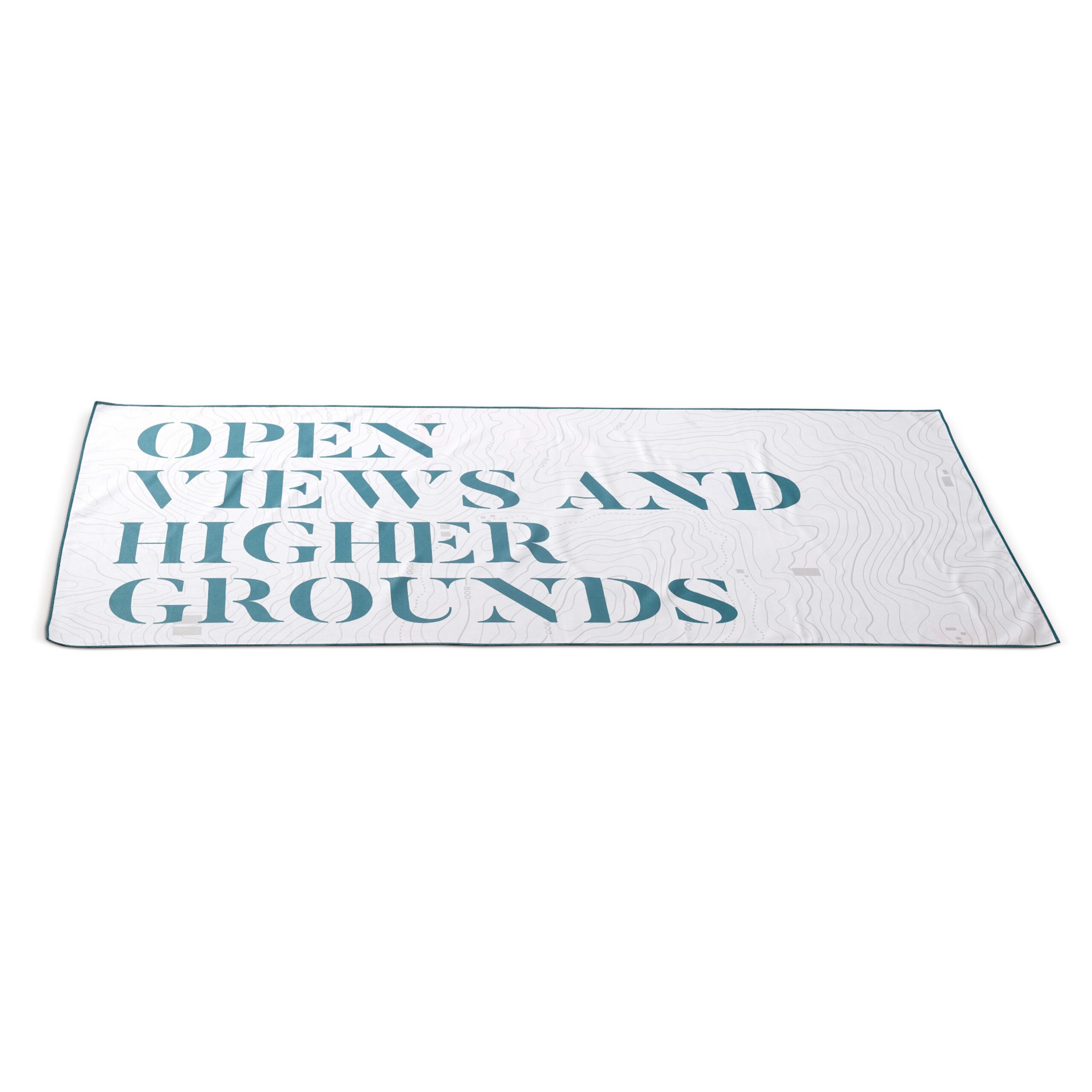 Schnell trocknendes Handtuch 700x1400mm vollfarbig – Bild 4