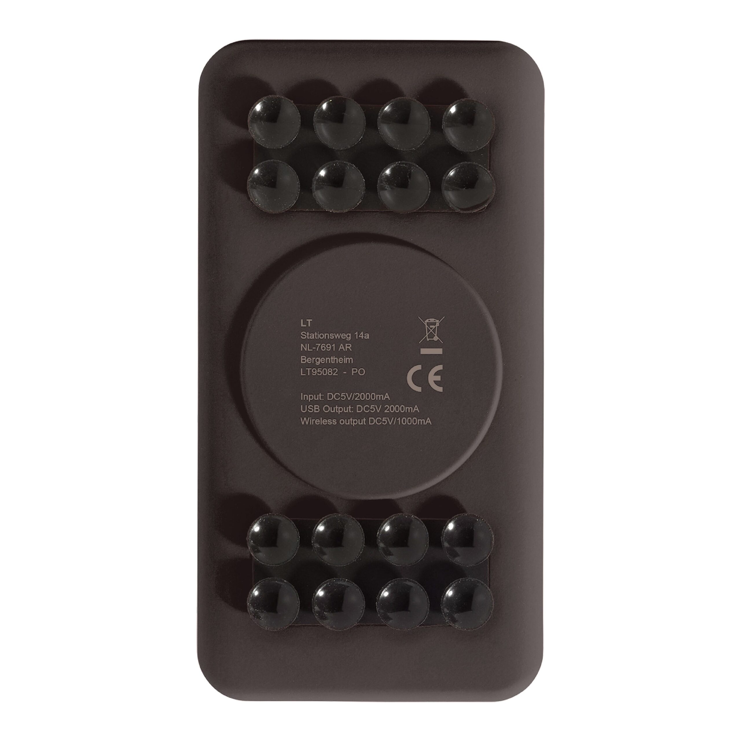 Powerbank Blade, kabellos, 4000mAh, Saugnäpfe – Bild 6