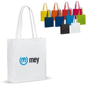 Umhängetasche baumwolle OEKO-TEX® 140g/m² 38x10x42cm