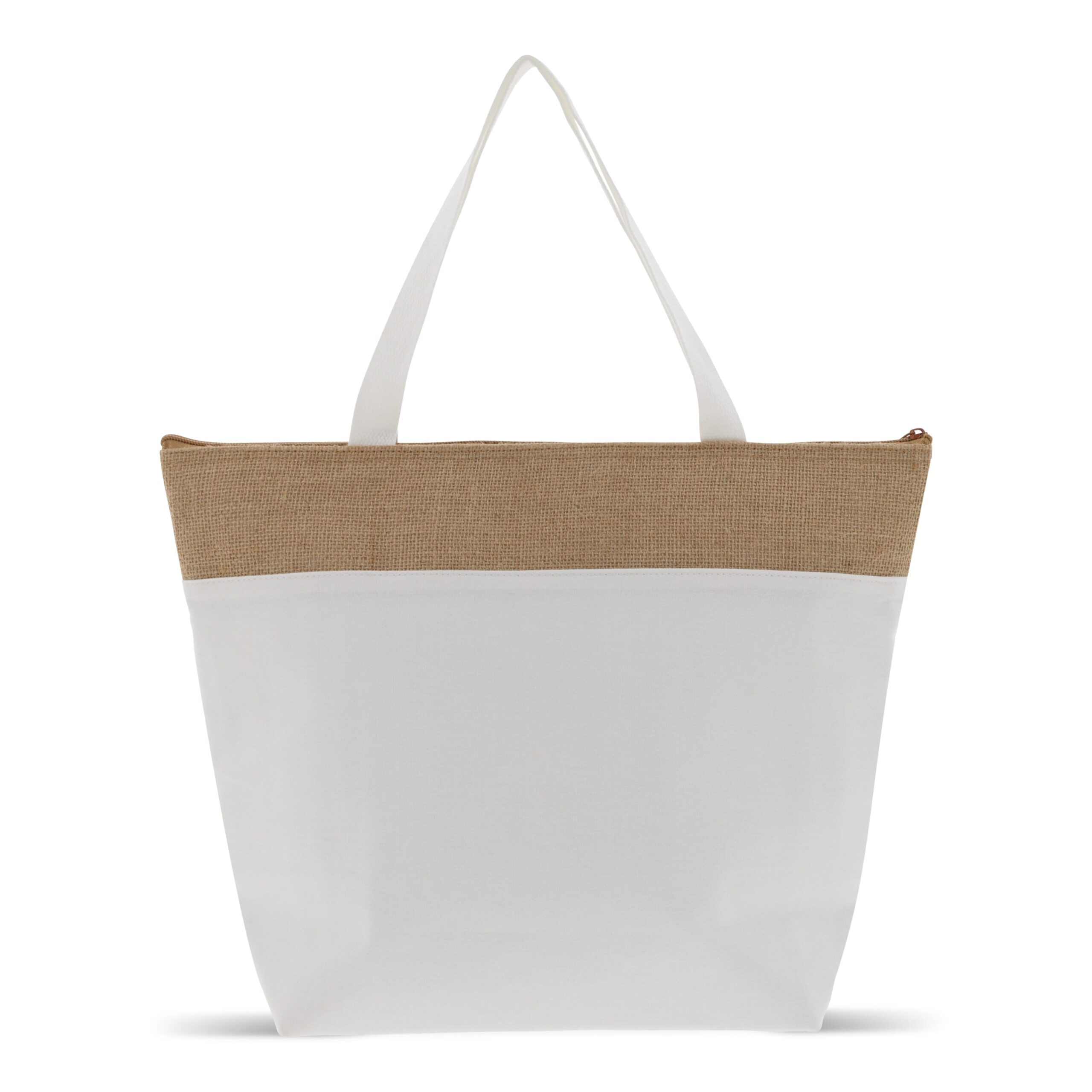 Strand-Kühltasche baumwolle/Jute 43x33x14 cm – Bild 3