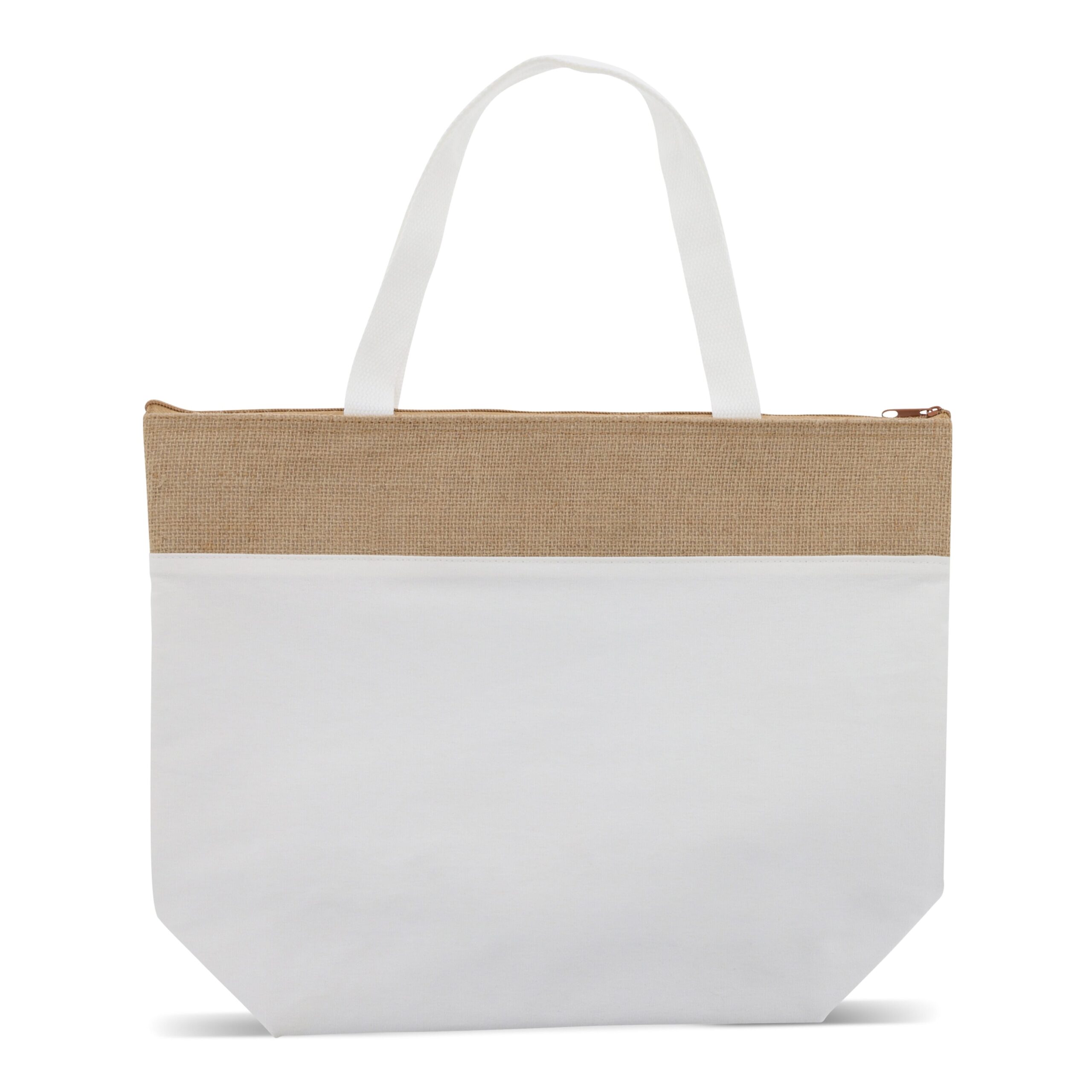 Strand-Kühltasche baumwolle/Jute 43x33x14 cm – Bild 5