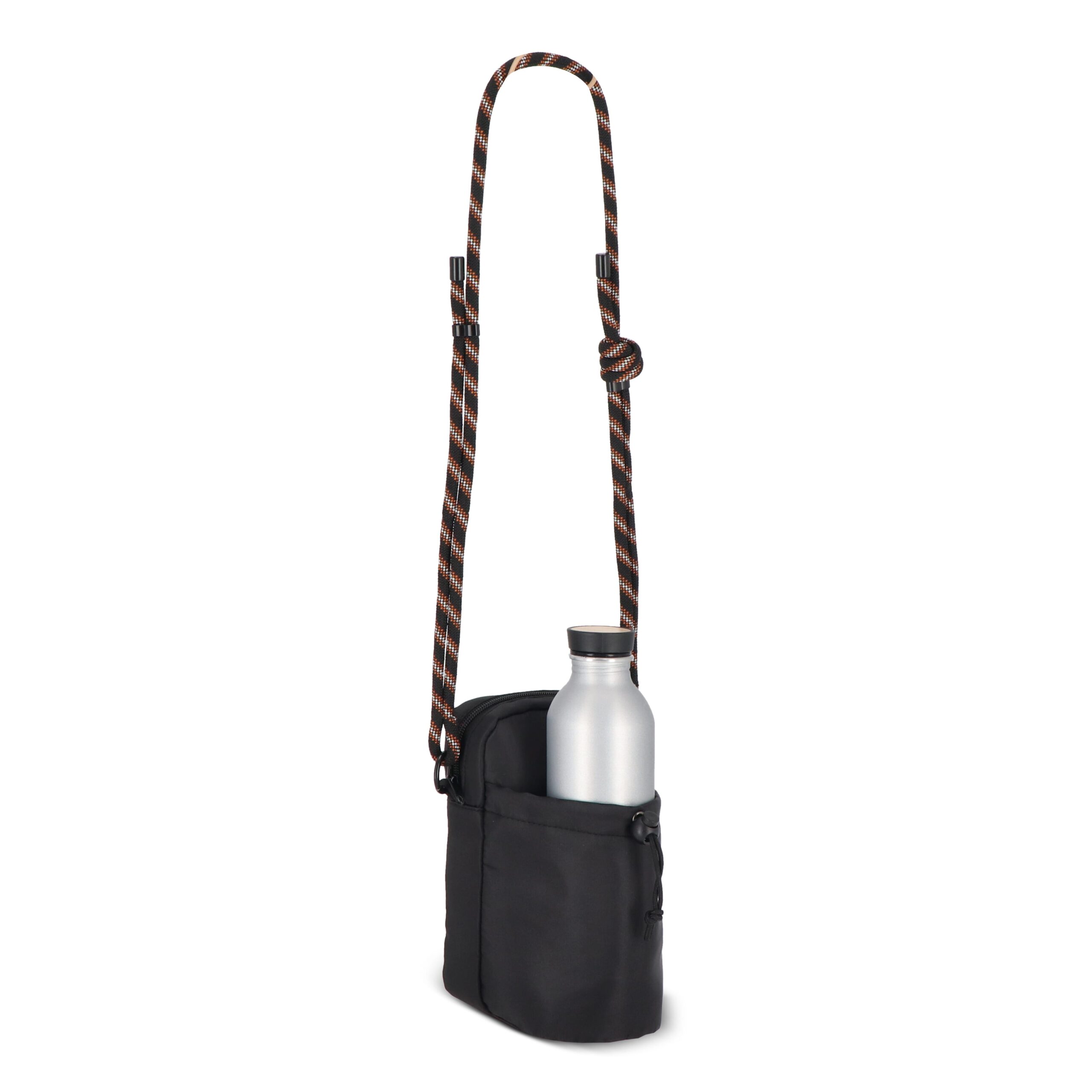 Crossbody Flaschenhalter-Tasche mit Paracord-Gurt – Bild 4