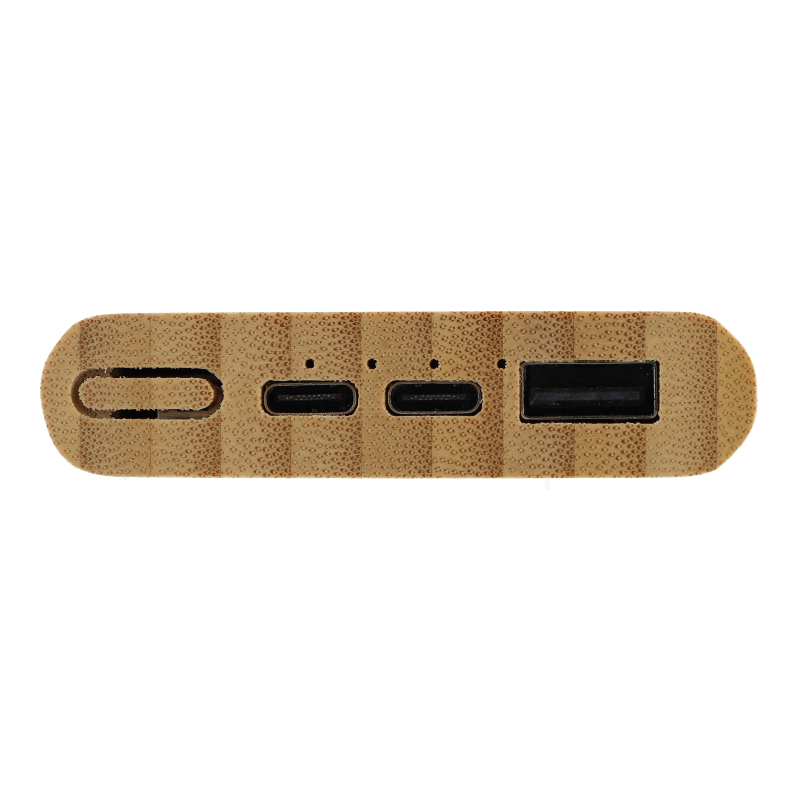 Powerbank Bamboo 5000 mAh – Bild 5