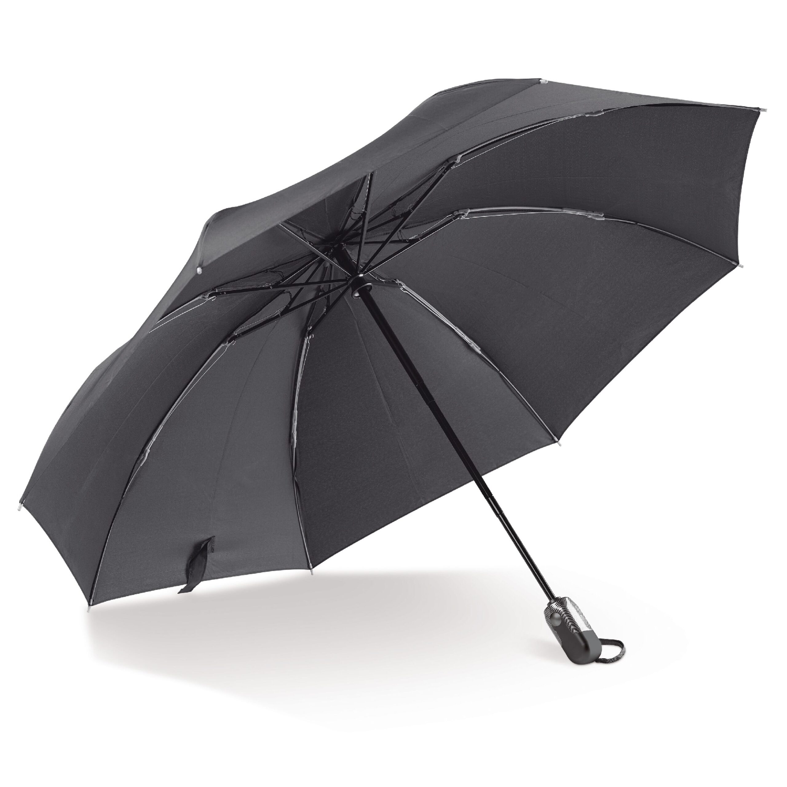 Luxuriöser 23” Wende-Regenschirm mit automatischer Öffnung und Schließung – Bild 2