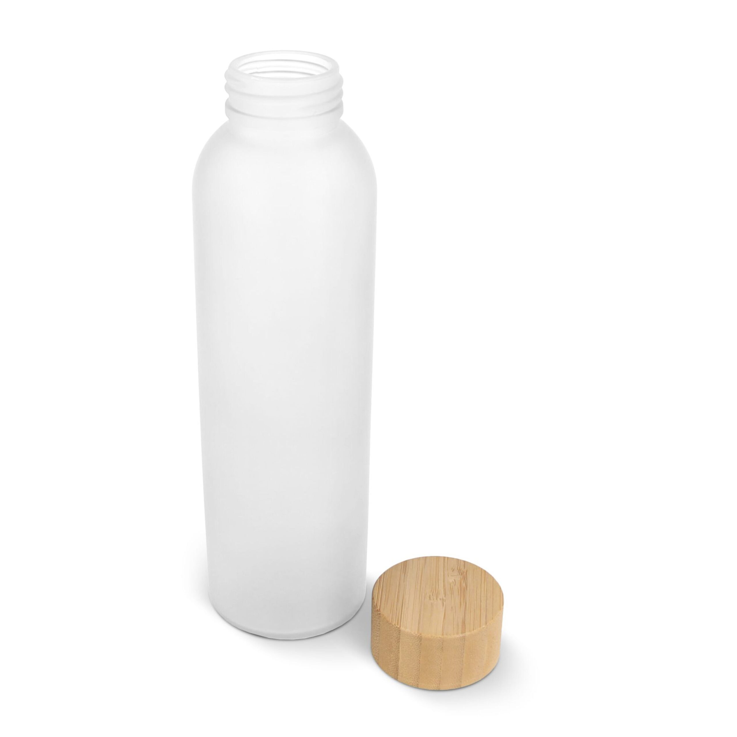 Wasserflasche Glas & Bambus 500ml – Bild 3