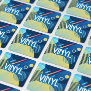 Vinyl Sticker Quadrat 30x30mm