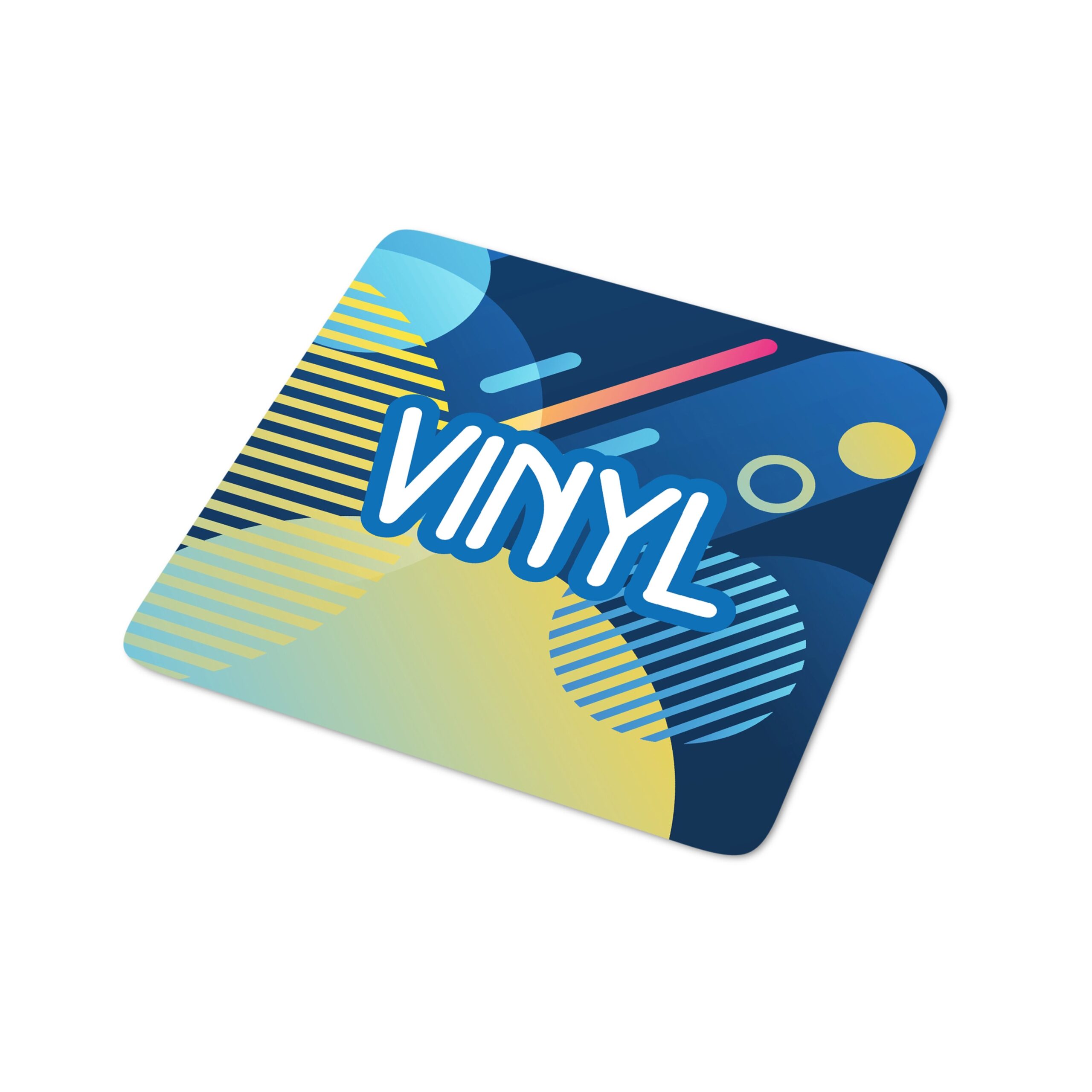 Vinyl Sticker Quadrat 40x40mm – Bild 2