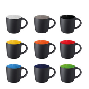 senator - Ennia Black Inside Steinzeugtasse