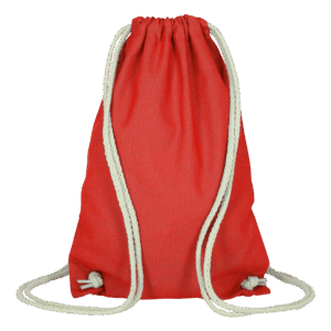 Event-Bag aus Baumwolle, rot