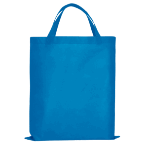 PP-Tasche CLASSIC mit zwei kurzen Henkeln, hellblau