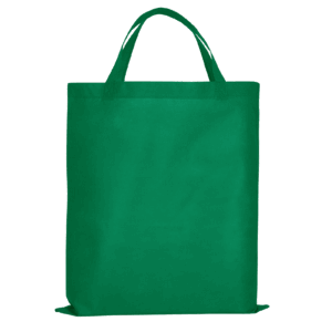 PP-Tasche CLASSIC mit zwei kurzen Henkeln, dunkelgrün