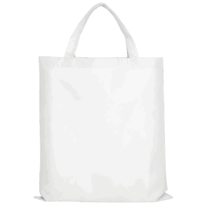 PP-Tasche CLASSIC mit zwei kurzen Henkeln, weiß